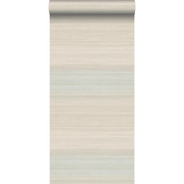 Origin behang - geweven structuur - beige - 0.53 x 10.05 m product