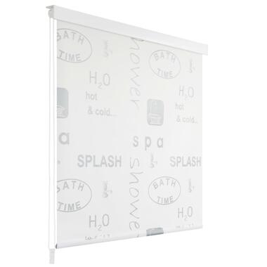 vidaXL Rolgordijn voor douche 80x240 cm splash product