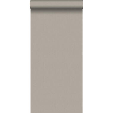 ESTAhome behang - linnenstructuur - taupe - 53 cm x 10,05 m product