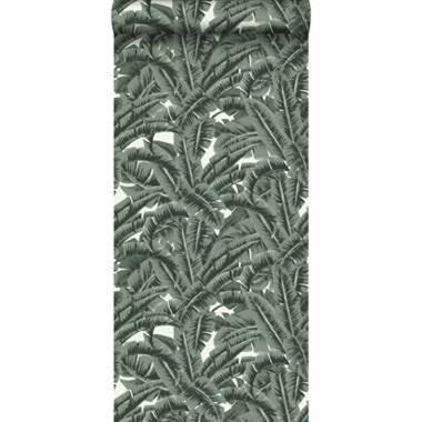 ESTAhome behang - tropische jungle bladeren - groen - 0.53 x 10.05 m product