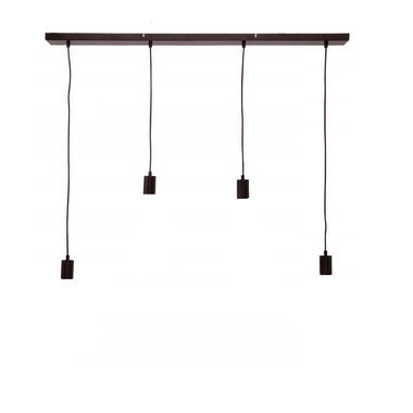 Freelight Plafondplaat - 4 lichts - L 120 x B 8 cm - met snoer en fittingen product