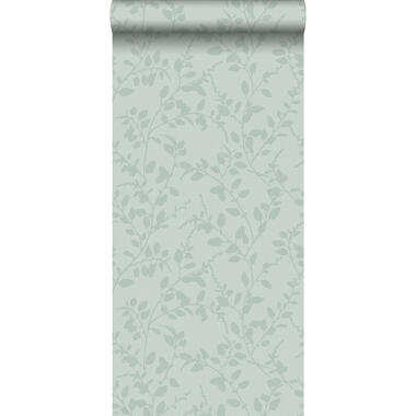 ESTAhome behang - bladmotief - celadon groen - 0.53 x 10.05 m product