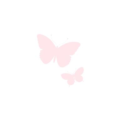Origin fotobehang - vlinders - zacht roze - 1.5 x 2.79 m product