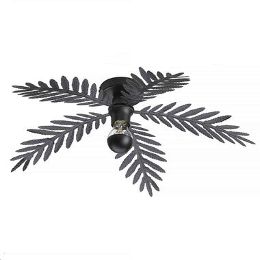Ylumen Plafondlamp Palm - 5 bladen - Ø 60 cm - zwart product