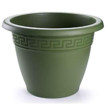 Forte Plastics Bloempot - groen - kunststof - 35 cm product