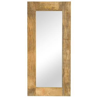 vidaXL - Spiegel - Bruin - Hout - 50 x 110 cm product