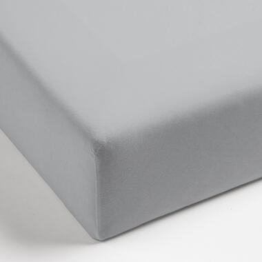 Mistral Home Hoeslaken 100% percale katoen grijs 160x200x30 cm product