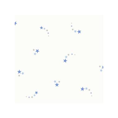 Dutch Wallcoverings - Make Believe Shooting Stars blauw - 0,53x10,05m product