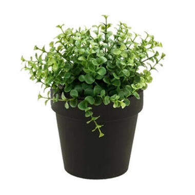 Bellatio flowers & plants Kunstplant - Eucalyptus - groen - 20 cm product