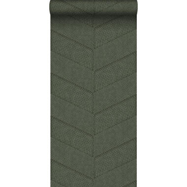 Origin behang - slangenprint - vergrijsd groen - 0.53 x 10.05 m product
