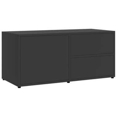 VIDAXL Tv-meubel 80x34x36 cm spaanplaat grijs product