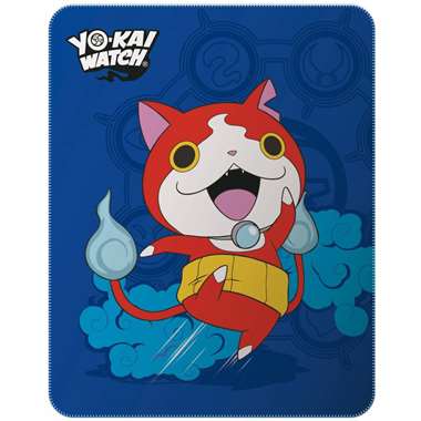 Yo-Kai Watch Gang - Fleeceplaid - 110 x 140 cm - Blauw product