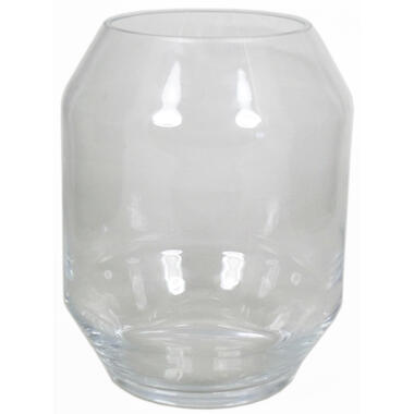Mica Decorations Vaas - glas - transparant - 25 x 25 cm product