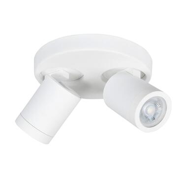 Highlight Spot Oliver - 2 lichts - rond - badkamer - IP44 - wit product