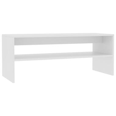 vidaXL Salontafel 100x40x40 cm bewerkt hout wit product