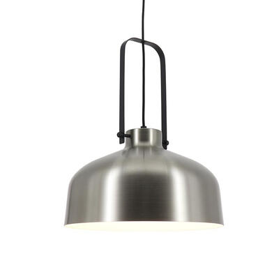 Artdelight Hanglamp Mendoza - Ø 37,5 cm - mat chroom - zwart product