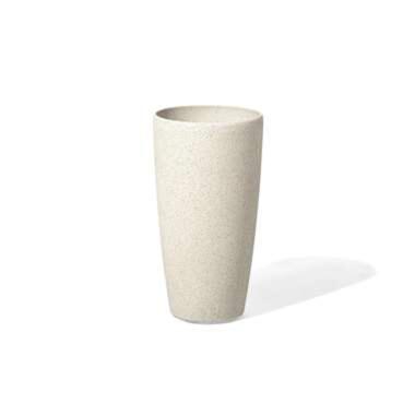 ABDERA - Plantenbak - Beige - 39 cm - Stenenmix product