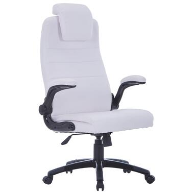 Kunstleren - bureaustoel - (wit / verstelbaar) product