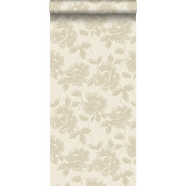 Origin behang - rozen - crème - 53 cm x 10,05 m product