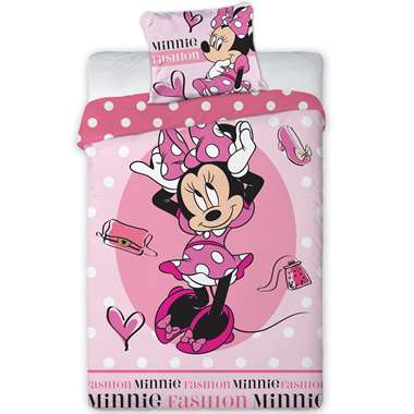 Disney Minnie Mouse Kinderdekbedovertrek - 140 x 200 cm - Katoen product
