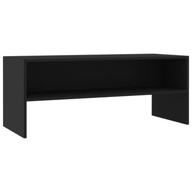 vidaXL Tv-meubel 100x40x40 cm bewerkt hout zwart product