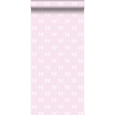 Origin behang - strikjes - licht roze - 53 cm x 10,05 m product