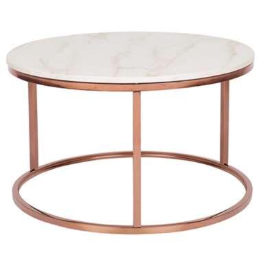 CORAL - Salontafel - Roségoud - RVS product