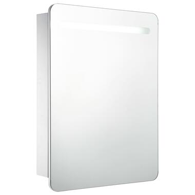 vidaXL Badkamerkast met spiegel en LED 60x11x80 cm product