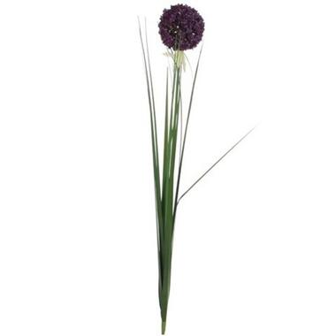 Mica Decorations Kunstbloem - allium sierui - wit - 80 cm product