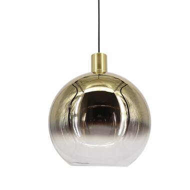 Artdelight Hanglamp Rosario - Ø 30 cm - glas - goud - helder product