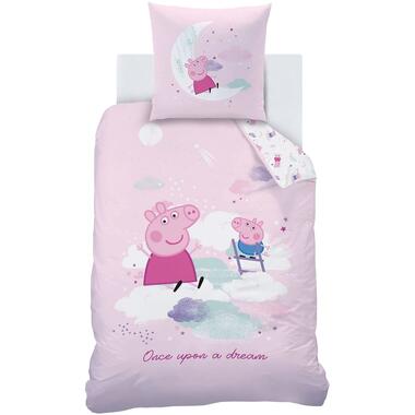 Peppa Pig Dekbedovertrek Dream - Eenpersoons - 140 x 200 cm - Katoen product