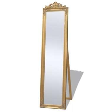 vidaXL Vrijstaande spiegel Barok 160x40cm goud product