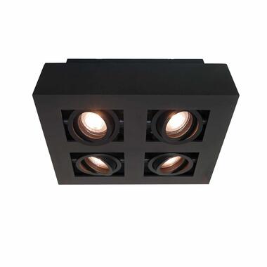 Artdelight Spot Bosco 4 lichts - L 35 cm - B 35 cm - zwart product