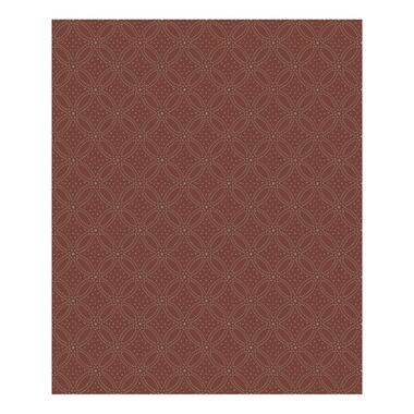Dutch Wallcoverings - Odyssee dessin rood/goud - 0,53x10,05m product