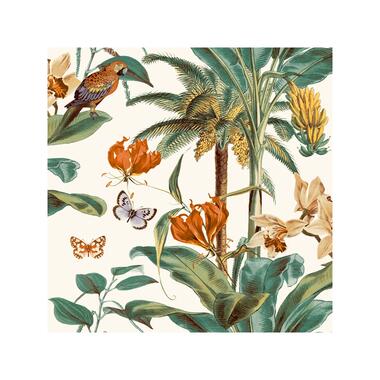 Dutch Wallcoverings - Jungle Fever Tropical Palm wit - 0,53x10,05m product