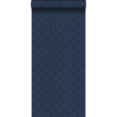 ESTAhome behang - oosters motief - blauw - 53 cm x 10,05 m product