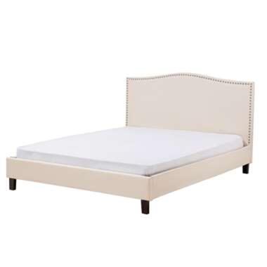 Beliani Tweepersoonsbed MONTPELLIER - Beige polyester product