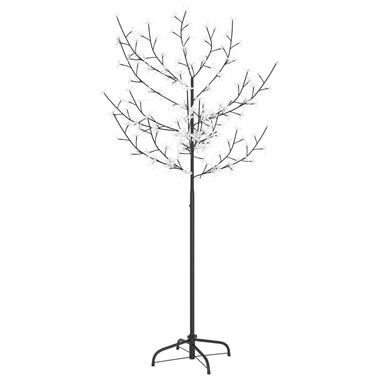 vidaXL Kerstboom 120 LED's warmwit licht kersenbloesem 150 cm product