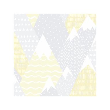 Dutch Wallcoverings - Over The Rainbow- Mountains Yellow - 0,53x10,05m product