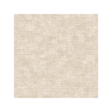 Dutch Wallcoverings - Reflets geo beige - 0,53x10,05m product