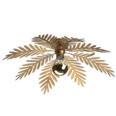 Ylumen Plafondlamp Palm - 8 bladen - Ø 65 cm - goud bruin product