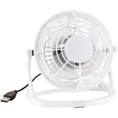 Bureau ventilator - mini - wit - op USB - 14 cm product
