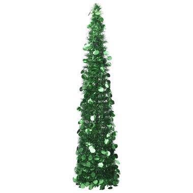 vidaXL Kunstkerstboom pop-up 150 cm PET groen product