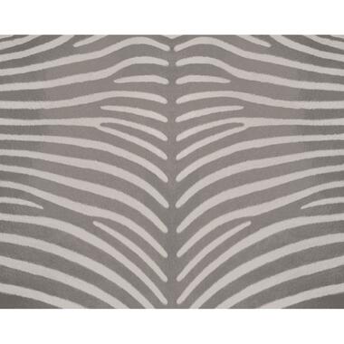 Origin fotobehang - zebra print - grijs - 3.5 x 2.79 m product