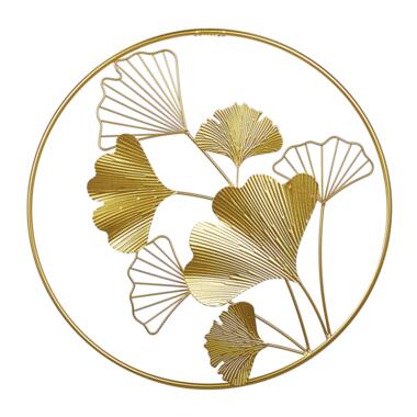 Beliani wanddecoratie BISMUTH - goud metaal product