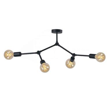 Nowodvorski Plafondlamp Twig - L 79 cm H 54 cm - zwart product