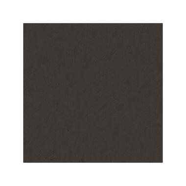 Dutch Wallcoverings - Kalk II uni zwart - 0,53x10,05m product