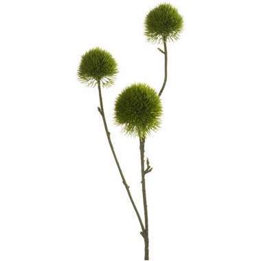 Kunstbloem - anjer Dianthus - tak - groen - 58 cm product
