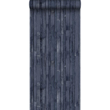 ESTAhome behang - sloophout - donkerblauw - 53 cm x 10.05 m product