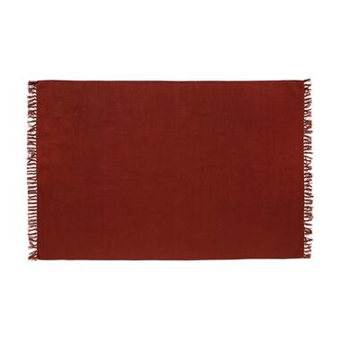 Vloerkleed Katoen Mono - Rood/Terracotta - Interieur05 - 160 x 230 cm product